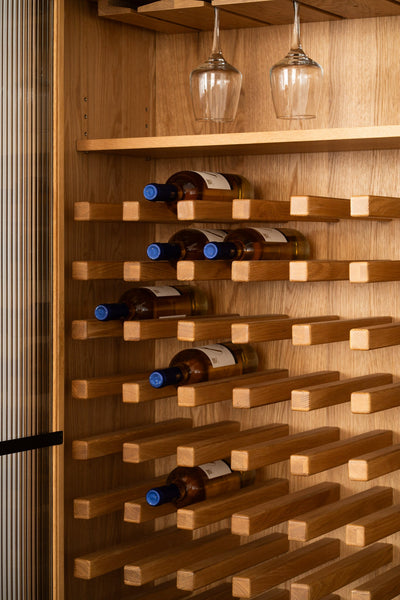 April : Wine Display Cabinet