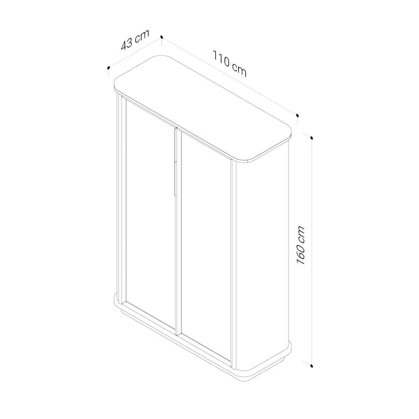 April : Wine Display Cabinet