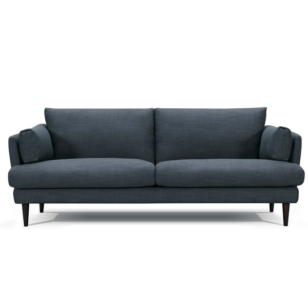 Addington : Fabric Sofa with Black Legs - Modern Home Furniture