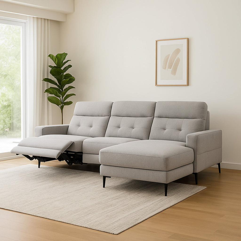 Angelina : Chaise Sofa Electric Recliner