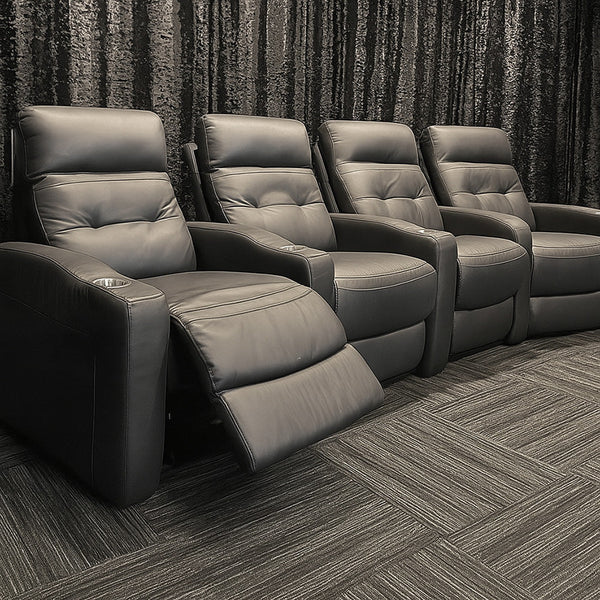 Atlas : Theatre sofa electric head rest & recliners