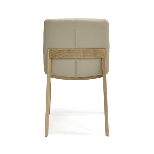 Bailey : Dining Chair Ash Frame with Clay Leather
