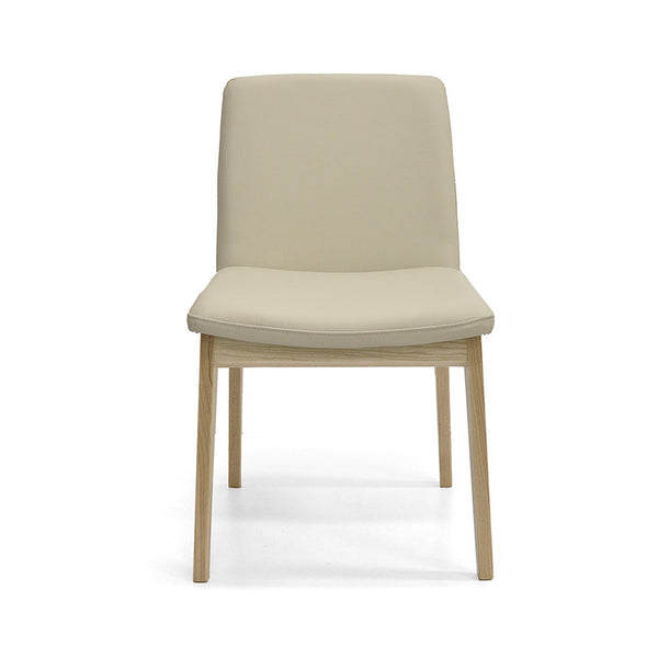 Bailey : Dining Chair Ash Frame with Clay Leather