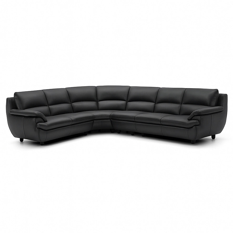 Berlin : Leather Corner Sofa