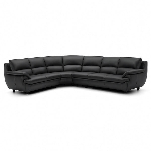 Berlin : Leather Corner Sofa