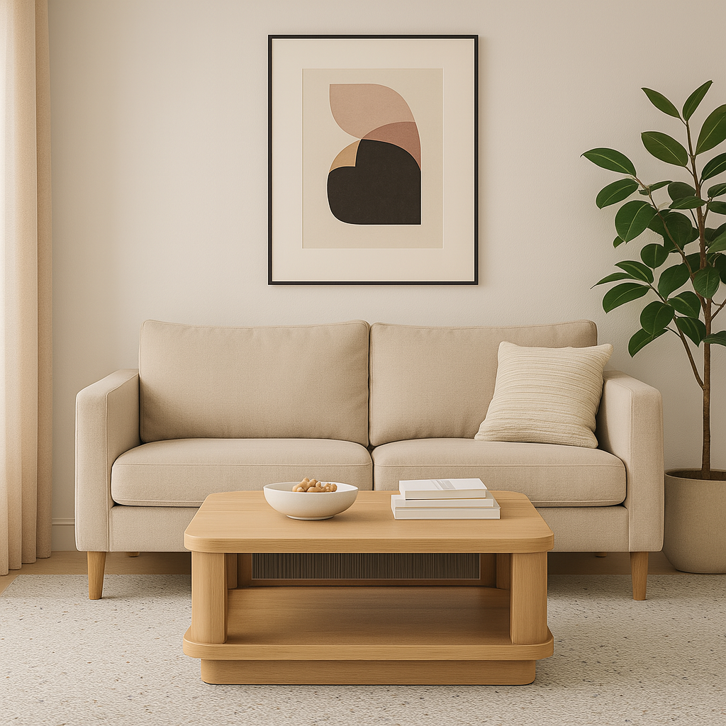 April : Coffee Table Square