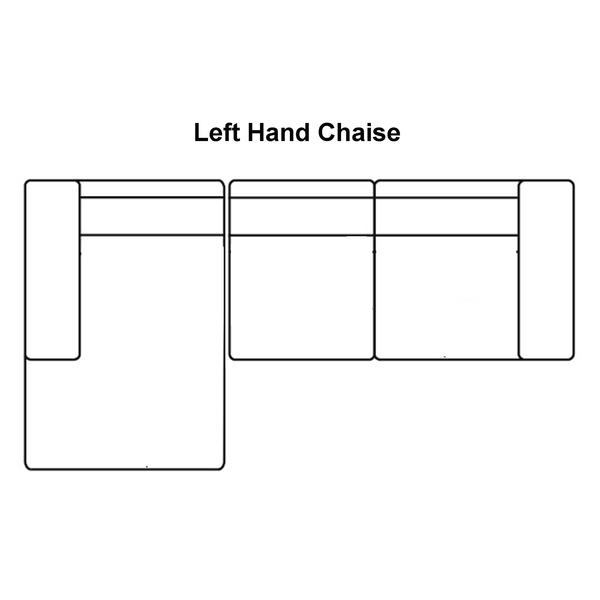 Coco : Chaise Leather Sofa