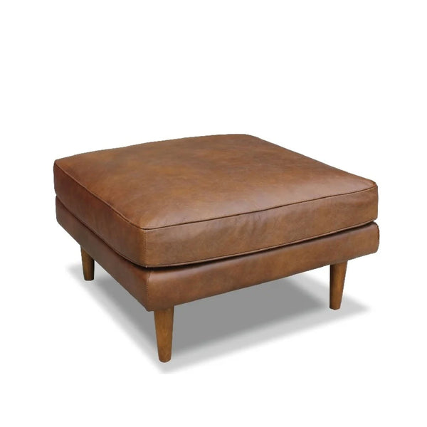 Coco : Ottoman in Leather