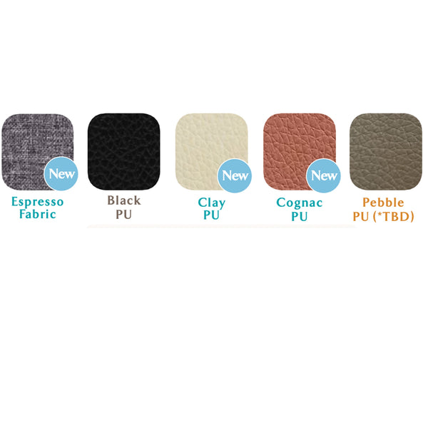 Norway : Dining Chair Soft Seat Black