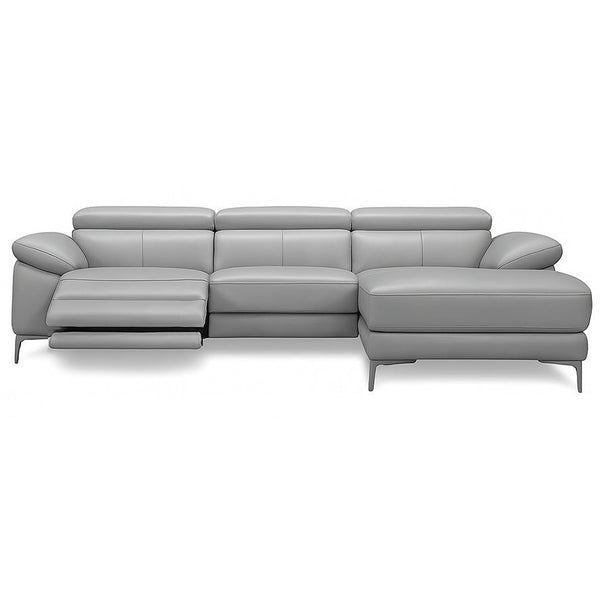 Daydream : Chaise Sofa in Leather