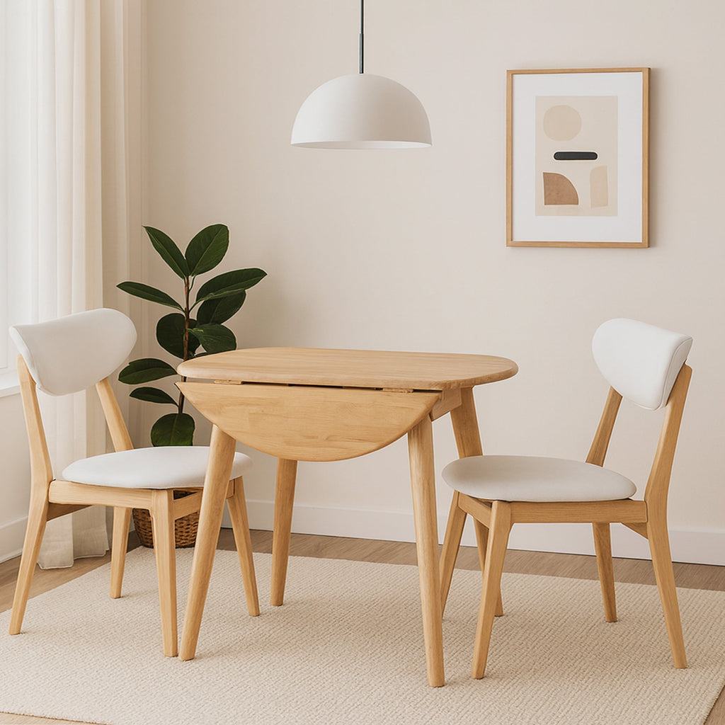 Dropside: Round Table - Falkland Chair