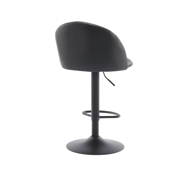 Elk: Bar Stool Black Pu