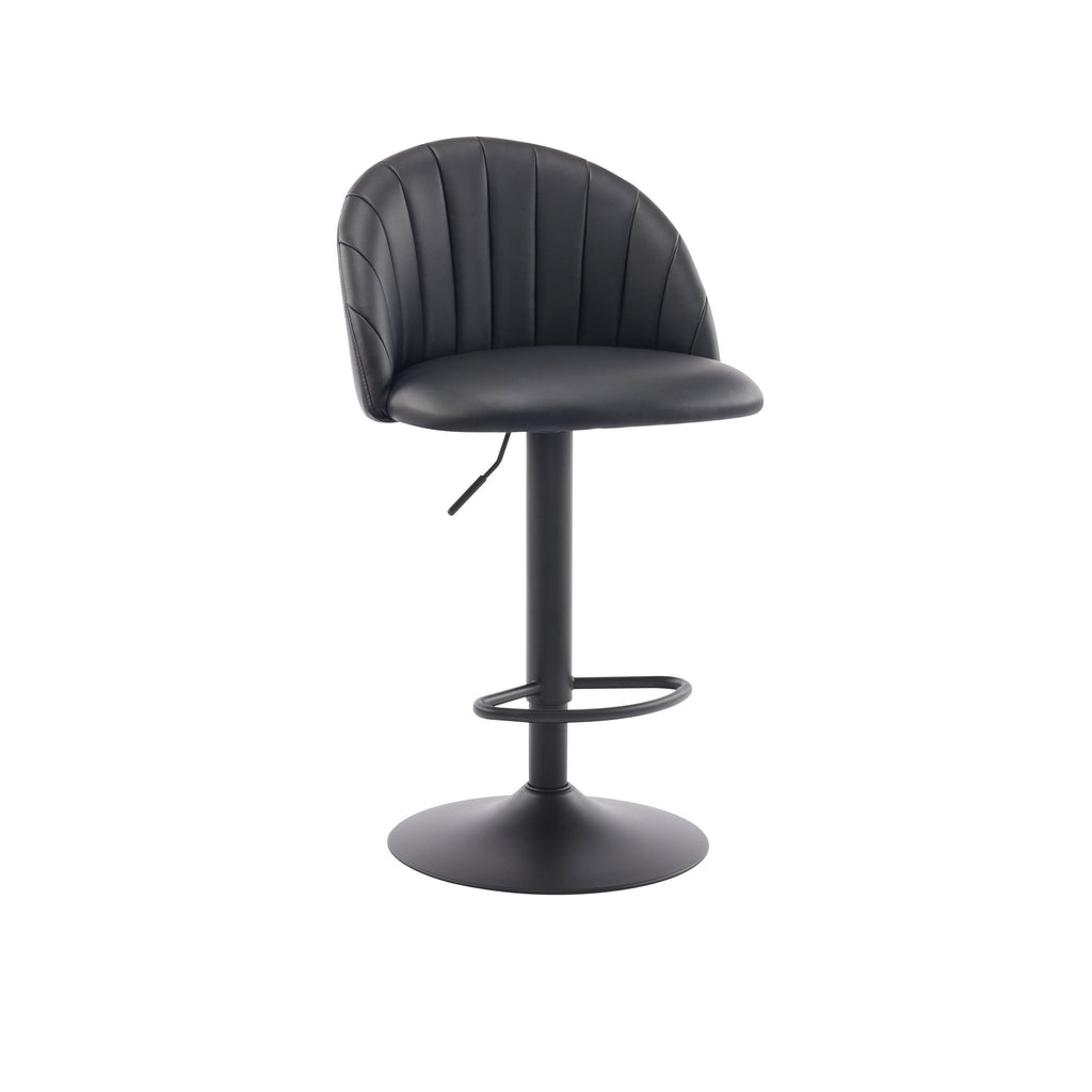 Elk: Bar Stool Black Pu