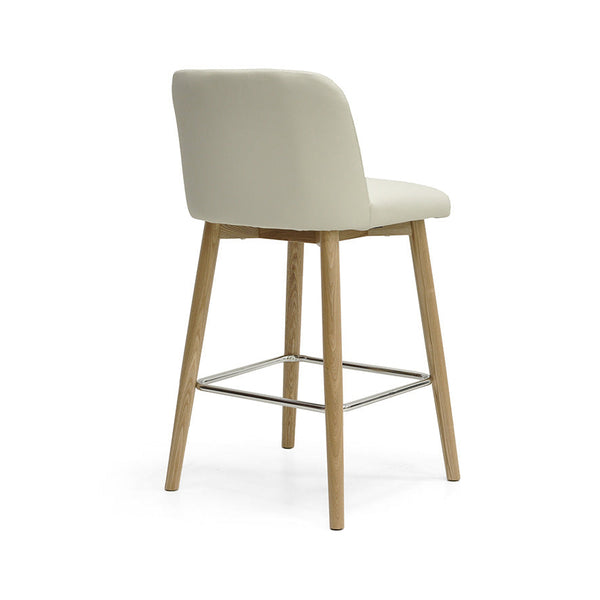 Grace : Bar Stool in Lamb Leather