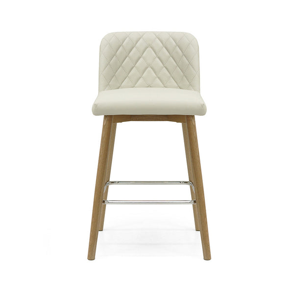 Grace : Bar Stool in Lamb Leather