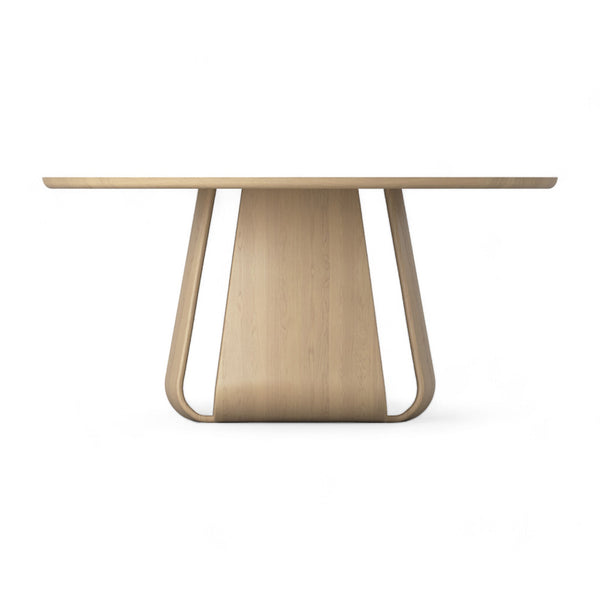 Lambert : Round Table Natural Oak 1.25m - 1.6m