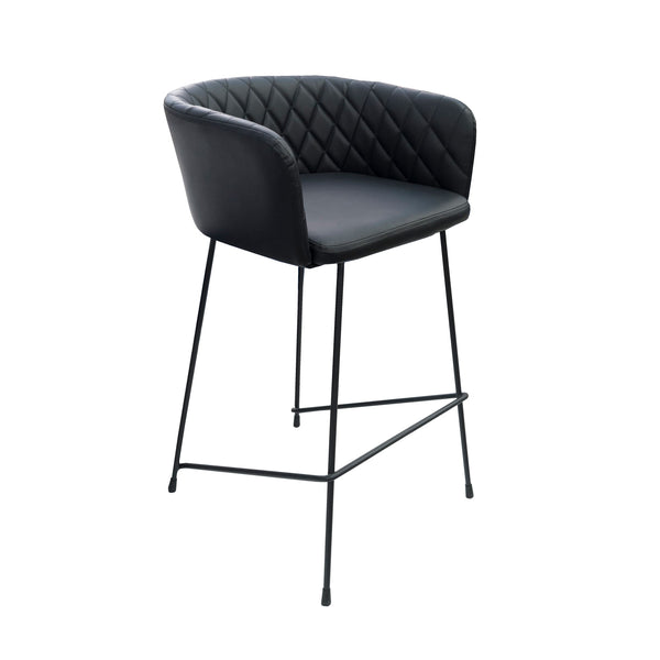 Lane: Bar Stool Black Pu
