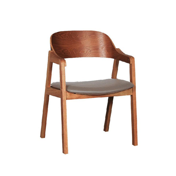 Norway : Dining Chair Soft Seat Teak
