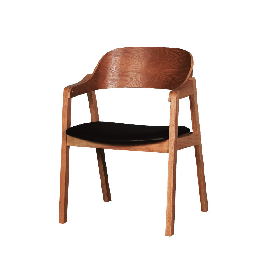 Norway : Dining Chair Soft Seat Teak