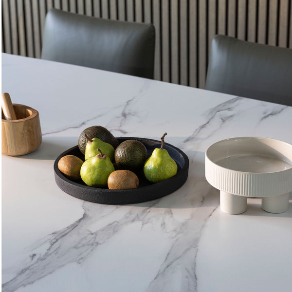 Petra : Dining Table with 8 Toulon Chairs