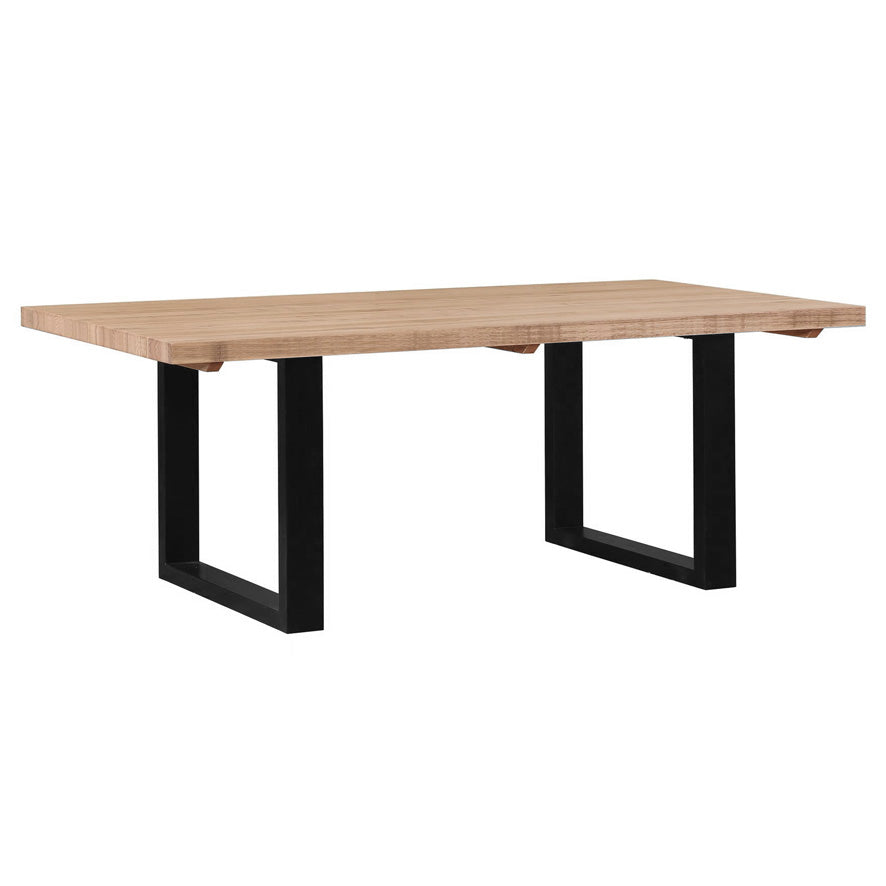 Rider : Dining Table in Rough Sawn Tasmanian Oak - Modern Home Furniture