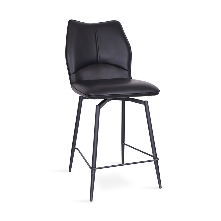 Sable : Bar Stool Black Pu