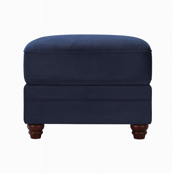 Vintage : Chesterfield Sofa in Velvet Fabric