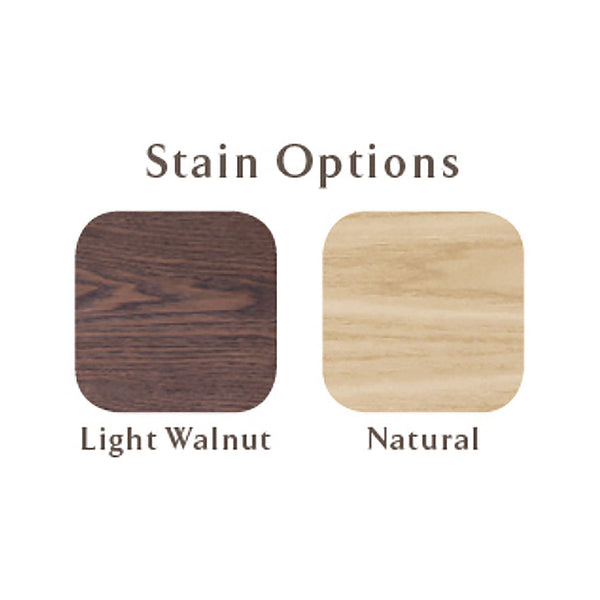 Vue: Dining Table Light Walnut or Natural