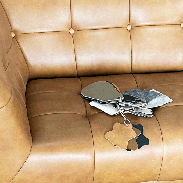 Fritz : Leather Sofa