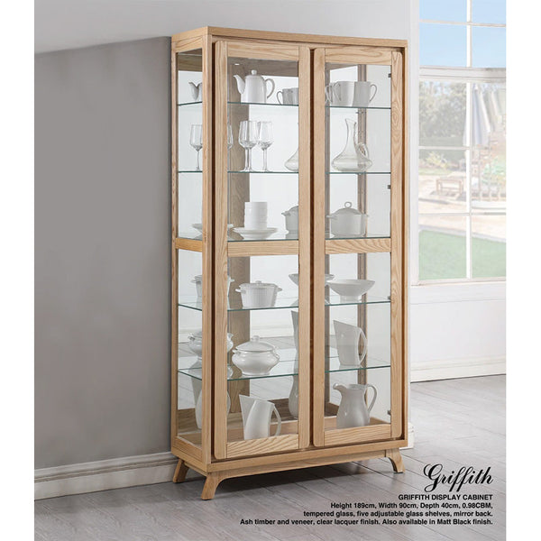 Griffith : Display Cabinet Natural