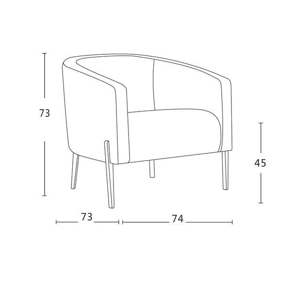 Sabrina : Accent Chair | Arm Chair - Modern Home Furniture