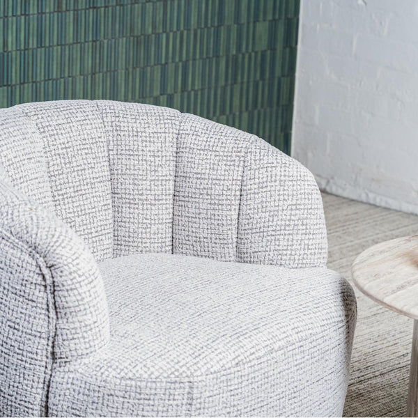 Arlington Grey : Accent Chair Swivel