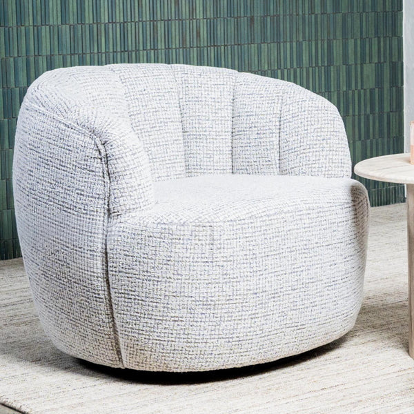 Arlington Grey : Accent Chair Swivel