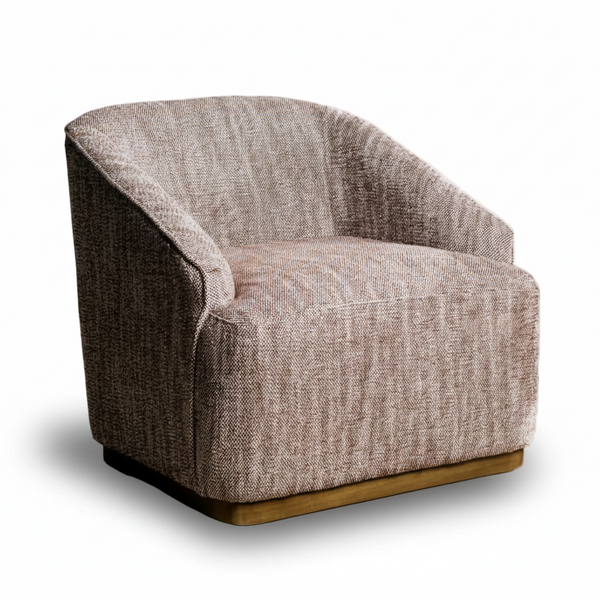 Austin Accent Chair Swivel Chestnut
