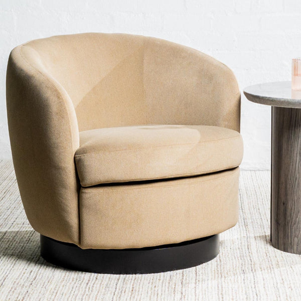 Belize Latte : Accent Chair Swivel