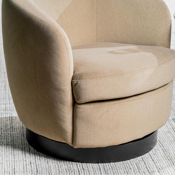 Belize Latte : Accent Chair Swivel
