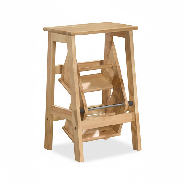 Z-Abby : Step Stool in Natural Wood