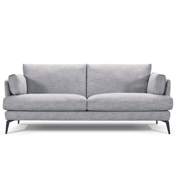 Addington : Fabric Sofa with Black Legs - Modern Home Furniture