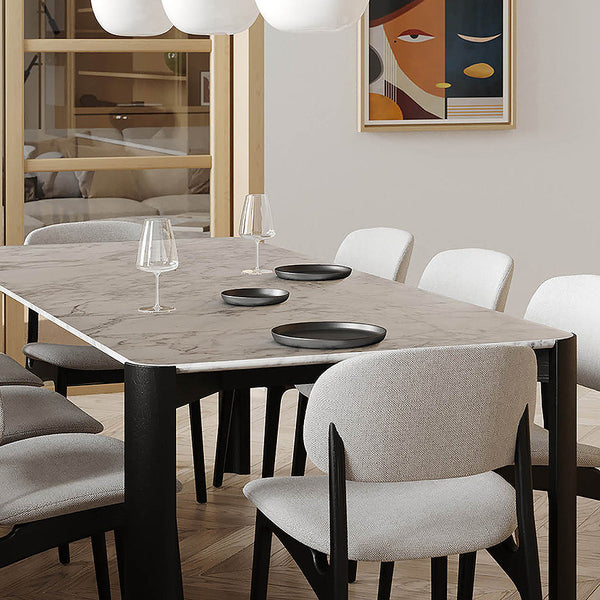 Arlo : Dining Chair Oak Black