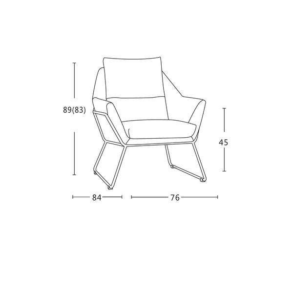 Arrow : Accent Chair Fabric - Modern Home Furniture