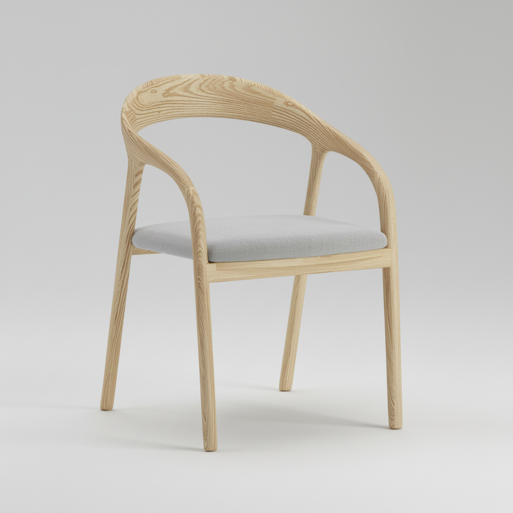 Willow : Arm Chair Upholstered Seat