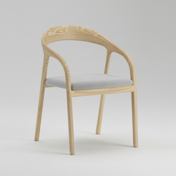Willow : Arm Chair Upholstered Seat