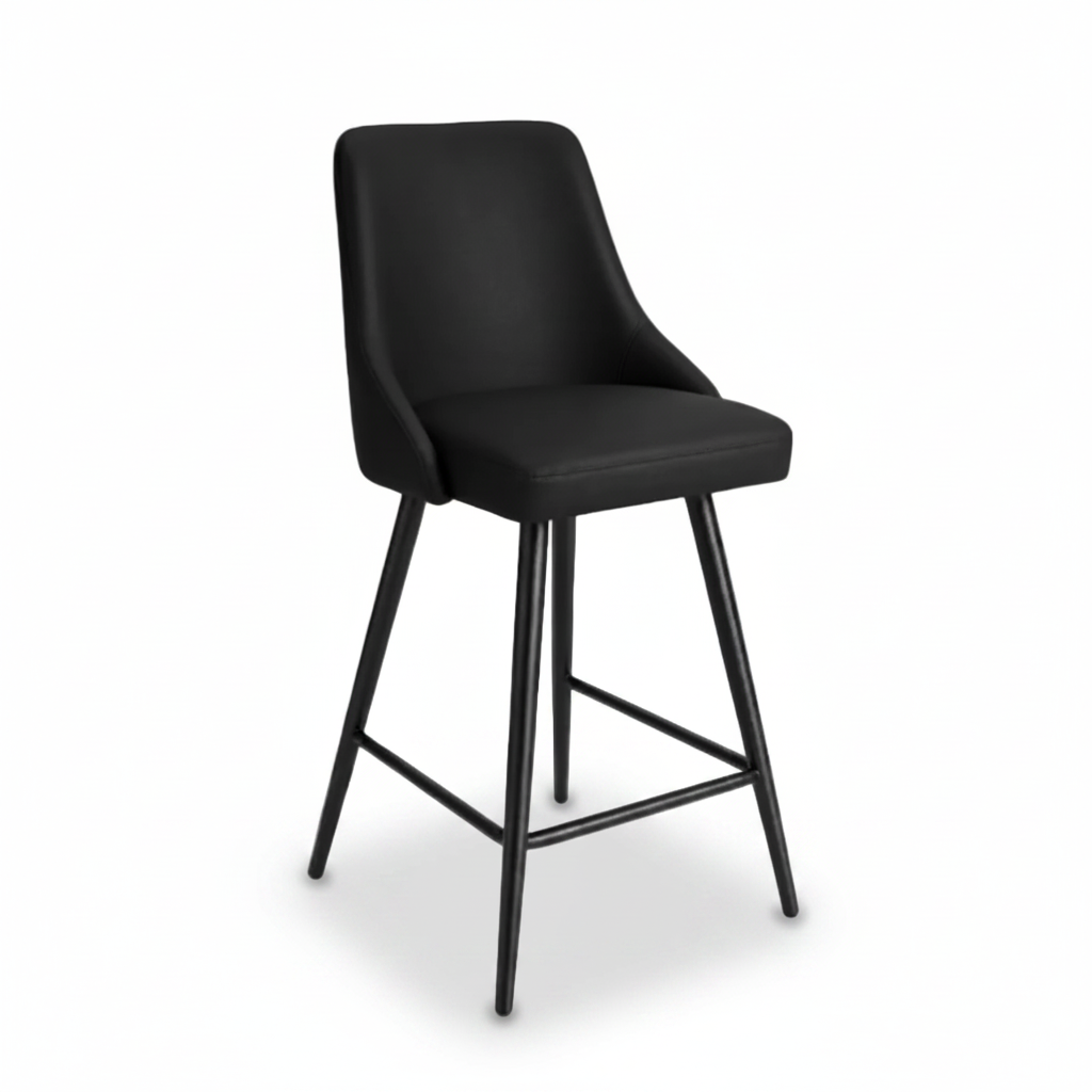 Alonzo : Bar Stool in Black