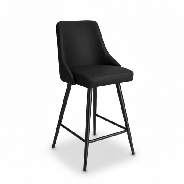 Alonzo : Bar Stool in Black
