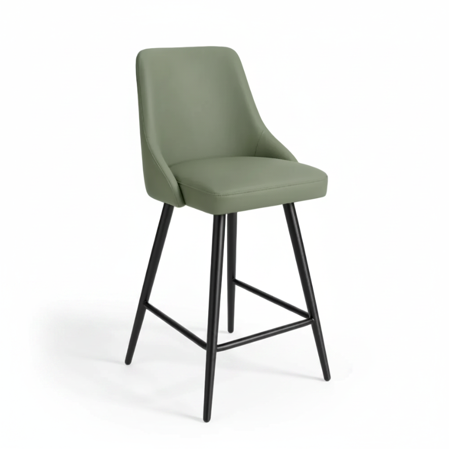 Alonzo : Bar Stool in Olive