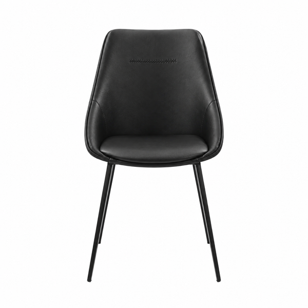 Alonzo : Dining Chair in Black