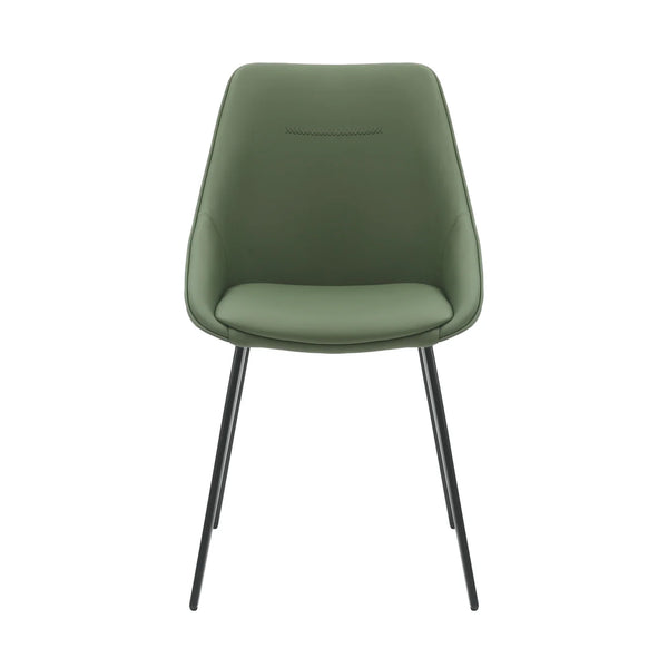 Alonzo : Dining Chair in Olive