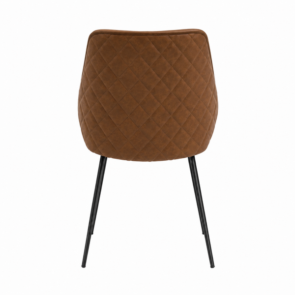 Alonzo : Dining Chair in Rust