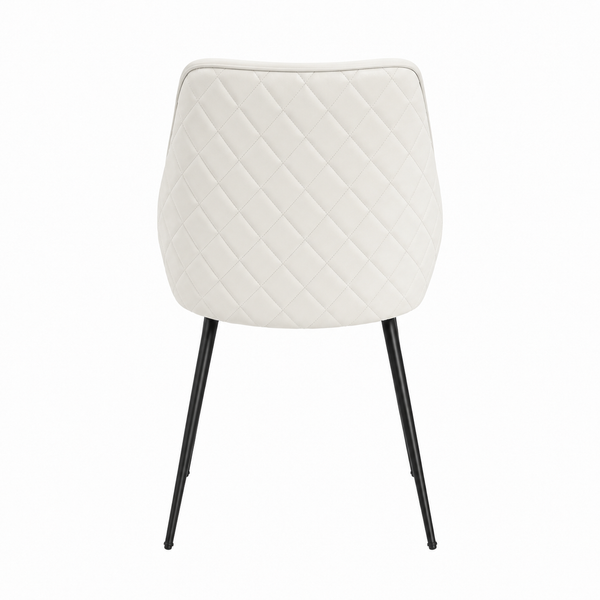 Alonzo : Dining Chair in White
