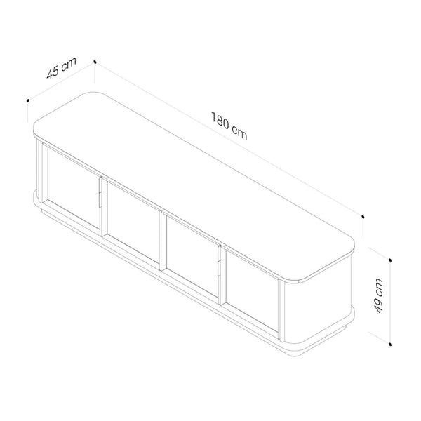 April : TV Unit 1.8m & 2.2m